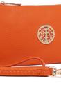 Orange Raffaella Orange Clutch Purse Party Bag, Image 2 of 2