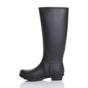 Black AJVANI Black Waterproof Wellington Boots Wellies, Image 3 of 6