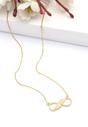 Gold Golden Infinity Spark Necklace, Image 2 of 5