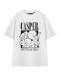 White Casper Friendly Ghost T-Shirt, Image 3 of 6