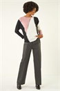 PINK Colour Block Sequin Knit Jumper, Image 2 of 5