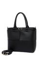 Black Buckle Shoulder Bag, Image 1 of 2