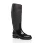 Black Festival Camping Waterproof Wellington Wellies, Image 1 of 6