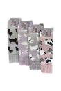 Multi 4 Pairs Long Soft Lounge Bed Socks for Ladies, Image 2 of 2