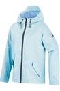Sky Blue Bayletta Plain Waterproof Jacket, Image 3 of 4