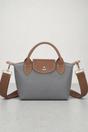 Grey Mini Pouch Crossbody Bag, Image 1 of 2
