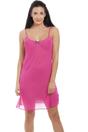 Pink Camille Lingerie Pink Lightweight Chiffon Chemise & Wrap Set, Image 2 of 6