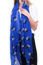 Blue Panda Lightweight Scarf, Image 2 of 2