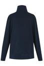 Navy Demmi Quarter Zip Fleece Top, Image 2 of 4
