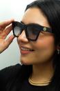Black Gucci Black Square Black Grey Gradient GG1714S, Image 5 of 6