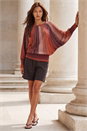 Orange SpaceDye Sunray Jumper, Image 2 of 4