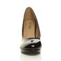 Black High Heel Court Shoes, Image 6 of 6