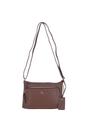 Brown 'Bristol' Real Leather Crossbody Bag, Image 2 of 5