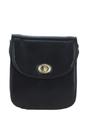 Black Small Real Leather Crossbody Bag, Image 1 of 5