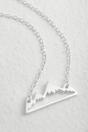 Silver Sterling Silver Mountain Bracelet, Image 3 of 4