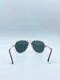 Pink Gold Frame Aviators with Mirrored Pink Lenses, Image 4 of 5