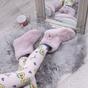 Mocha AJVANI Mocha Faux Fur Lined Slip On Memory Foam Mules Slippers, Image 5 of 6