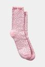 Light Pink Four-Pair "Briar Rose Pinks & Greens" Cotton Sock Gift Box, Image 6 of 6