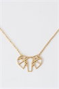 Gold Origami Elephant Necklace, Image 1 of 1