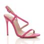 Fuchsia AJVANI Fuchsia High Heel Party Barely There Sandals, Image 1 of 6