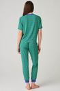 Green British Boxers Green "Sunny St Ives" Bamboo Pyjama Set, Image 3 of 4