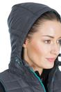 Charcoal Aretha Casual Gilet, Image 4 of 5