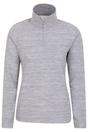 Grey Snowdon Melange Fleece Top, Image 1 of 4