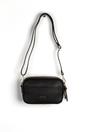 Black Dual Zipper Crossbody Camera Bag, Image 1 of 2