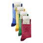 Multi 4 Pack Novelty Harry Potter Houses Socks, Image 4 of 4