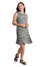 Khaki Milos Sleeveless Dress, Image 4 of 5