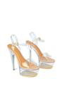 Beige 'Gretel' High Platform Stiletto Heel Sandals, Image 5 of 7