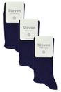 Navy 3 Pairs Soft Merino Wool Socks, Image 2 of 5