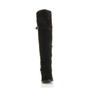 Black Low Heel Riding Over The Knee Boots, Image 6 of 8