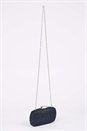 Navy  Embellished Clutch Bag, Image 2 of 4