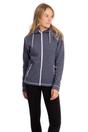 Navy Rootless Stripe Marl AT200 Fleece Jacket, Image 7 of 8