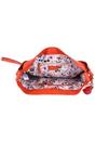 Orange 'Shanta' Long Handle Large Real Leather Tote Bag, Image 4 of 4