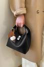 Black 'Storm' Small Crossbody Bag With Detachable Bag Charm, Image 1 of 1