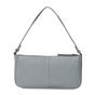 Light Blue 'ZERA' Real Leather Baguette Shoulder Bag, Image 4 of 6
