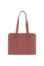 Pink 'Alonza' Zip Top Leather Handbag, Image 1 of 3