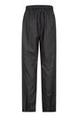 Black Spray Waterproof Trousers, Image 2 of 4