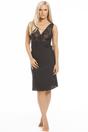 Black Lace Chemise Full Slip, Image 1 of 5