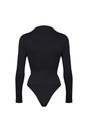 Black Turtle Neck Sculpting Bodysuit, Image 2 of 5