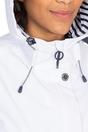 White Flourish Waterproof Jacket, Image 3 of 4