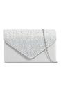 Ivory Diamonte Clutch Bag, Image 1 of 2