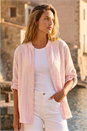 Light Pink Stripe Relaxed Shirt, Image 1 of 4