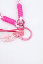 Pink Lucky Horseshoe Clip On Bag Charm, Image 2 of 3