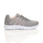 Grey AJVANI Grey Lace Up Memory Foam Trainers, Image 2 of 6