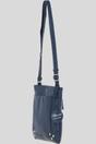 Navy 'Doriana' Real Leather Crossbody Bag, Image 3 of 5