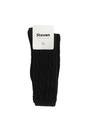Black 1 Pack Over The Knee Wool Socks, Image 2 of 5