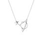 Silver Sterling Silver Saturn Necklace, Image 1 of 6